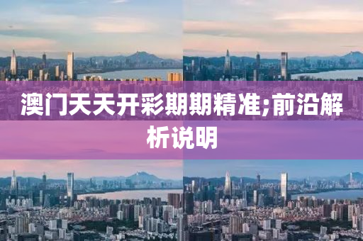 澳门天天开彩期期精准;前沿解析说明
