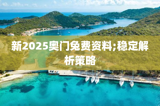 新2025奥门兔费资料;稳定解析策略