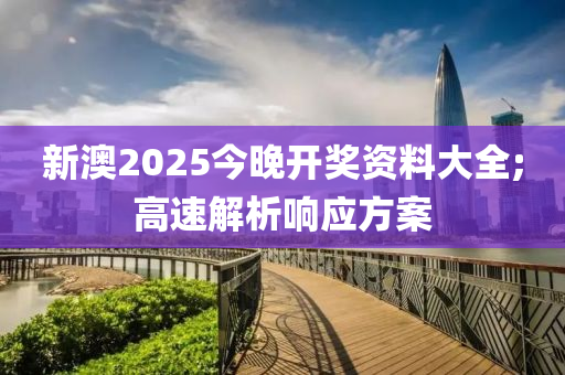 新澳2025今晚开奖资料大全;高速解析响应方案