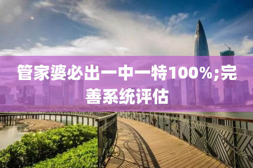 管家婆必出一中一特100%;完善系统评估