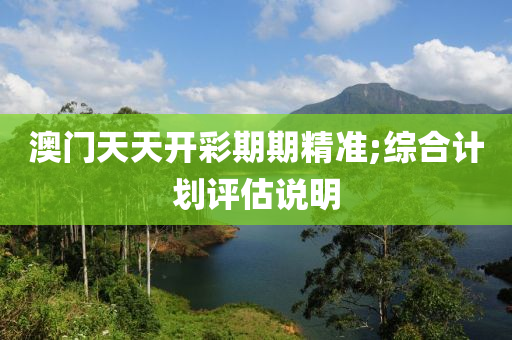 澳门天天开彩期期精准;综合计划评估说明