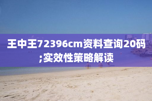 王中王72396cm资料查询20码;实效性策略解读