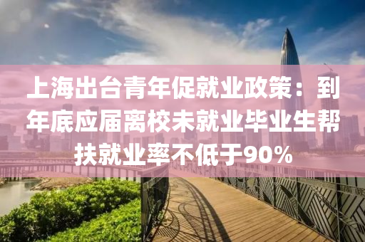 上海出台青年促就业政策：到年底应届离校未就业毕业生帮扶就业率不低于90%
