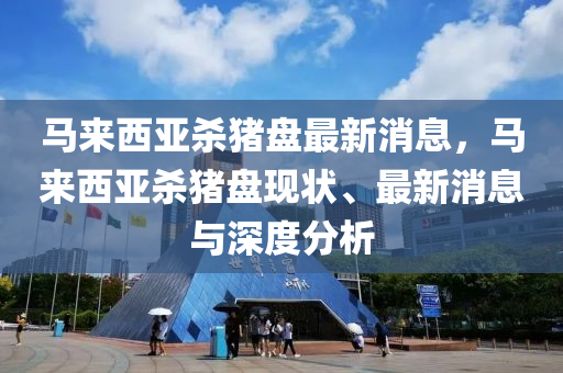 马来西亚杀猪盘最新消息，马来西亚杀猪盘现状、最新消息与深度分析