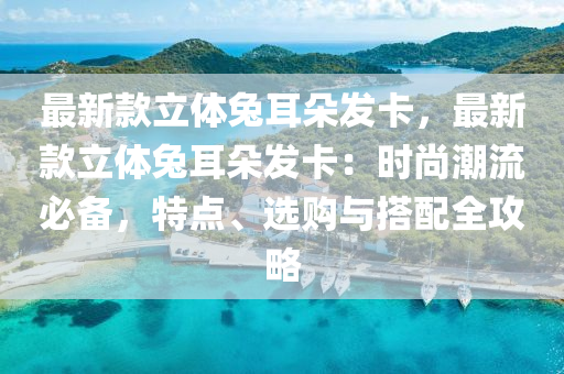 最新款立体兔耳朵发卡，最新款立体兔耳朵发卡：时尚潮流必备，特点、选购与搭配全攻略