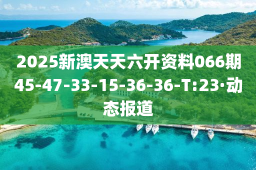 2025新澳天天六开资料066期45-47-33-15-36-36-T:23·动态报道