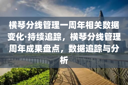 横琴分线管理一周年相关数据变化·持续追踪，横琴分线管理周年成果盘点，数据追踪与分析