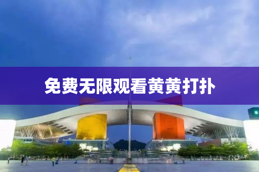 免费无限观看黄黄打扑