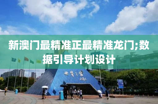 新澳门最精准正最精准龙门;数据引导计划设计