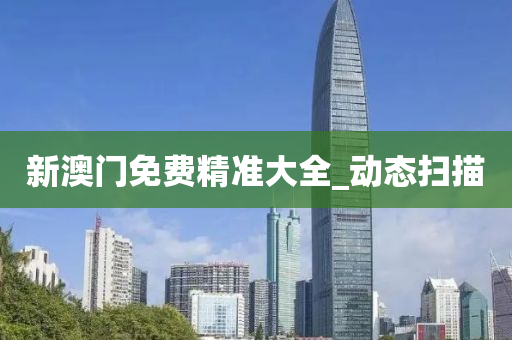 新澳门免费精准大全_动态扫描