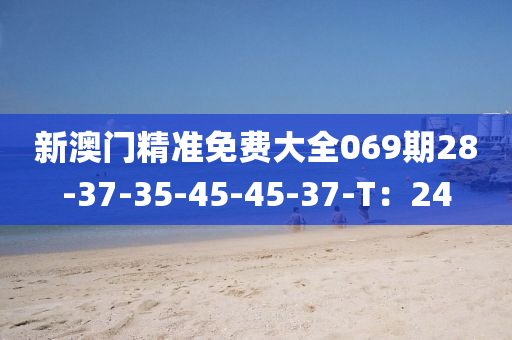 新澳门精准免费大全069期28-37-35-45-45-37-T：24