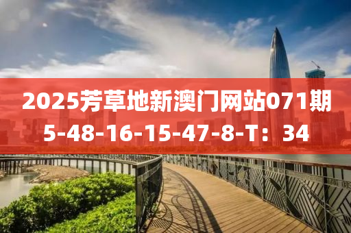 2025芳草地新澳门网站071期5-48-16-15-47-8-T：34