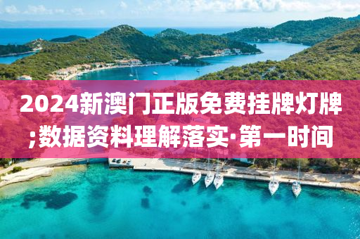 2024新澳门正版免费挂牌灯牌;数据资料理解落实·第一时间