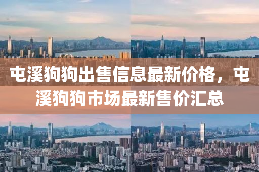 屯溪狗狗出售信息最新价格，屯溪狗狗市场最新售价汇总