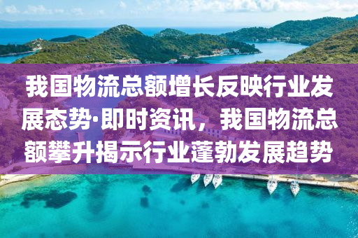 我国物流总额增长反映行业发展态势·即时资讯，我国物流总额攀升揭示行业蓬勃发展趋势