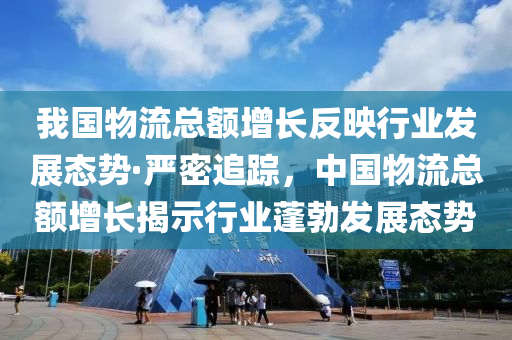 我国物流总额增长反映行业发展态势·严密追踪，中国物流总额增长揭示行业蓬勃发展态势