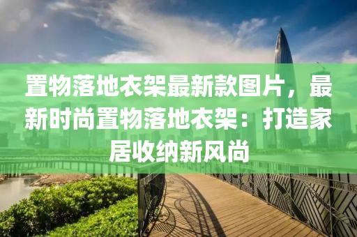 置物落地衣架最新款图片，最新时尚置物落地衣架：打造家居收纳新风尚