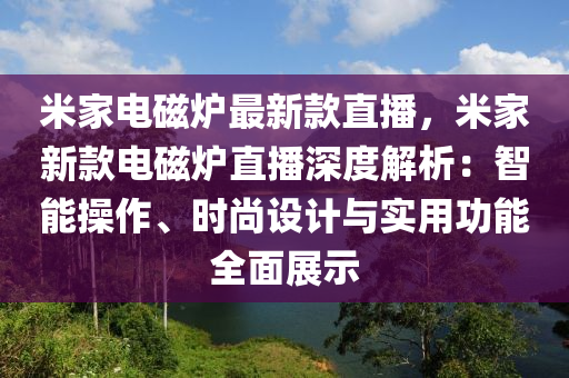 米家电磁炉最新款直播，米家新款电磁炉直播深度解析：智能操作、时尚设计与实用功能全面展示