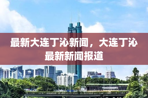 最新大连丁沁新闻，大连丁沁最新新闻报道