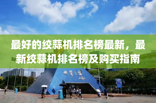 最好的绞蒜机排名榜最新，最新绞蒜机排名榜及购买指南