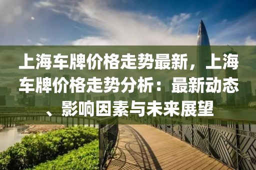 上海车牌价格走势最新，上海车牌价格走势分析：最新动态、影响因素与未来展望