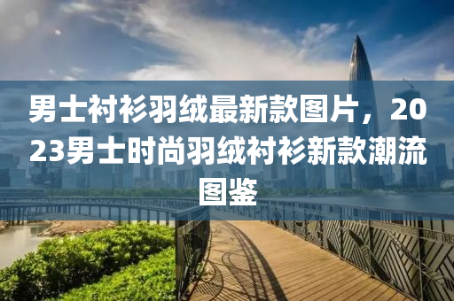 男士衬衫羽绒最新款图片，2023男士时尚羽绒衬衫新款潮流图鉴