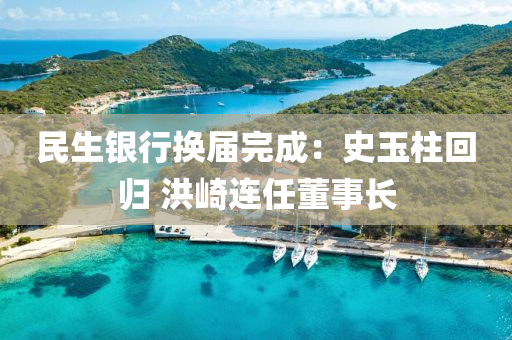 民生银行换届完成：史玉柱回归 洪崎连任董事长