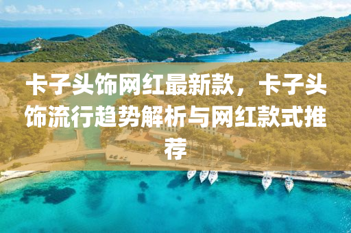 卡子头饰网红最新款，卡子头饰流行趋势解析与网红款式推荐