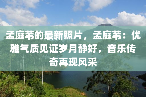 孟庭苇的最新照片，孟庭苇：优雅气质见证岁月静好，音乐传奇再现风采