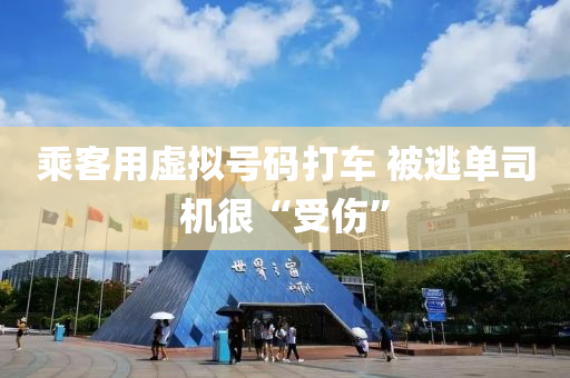 乘客用虚拟号码打车 被逃单司机很“受伤”