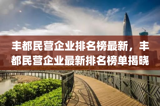 丰都民营企业排名榜最新，丰都民营企业最新排名榜单揭晓