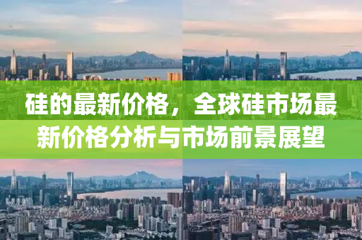 硅的最新价格，全球硅市场最新价格分析与市场前景展望