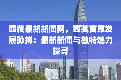 西藏最新新闻网，西藏高原发展脉搏：最新新闻与独特魅力探寻