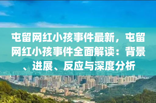 屯留网红小孩事件最新，屯留网红小孩事件全面解读：背景、进展、反应与深度分析