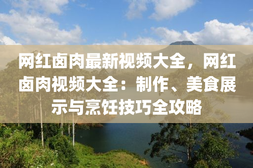 网红卤肉最新视频大全，网红卤肉视频大全：制作、美食展示与烹饪技巧全攻略