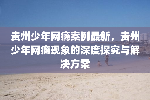 贵州少年网瘾案例最新，贵州少年网瘾现象的深度探究与解决方案