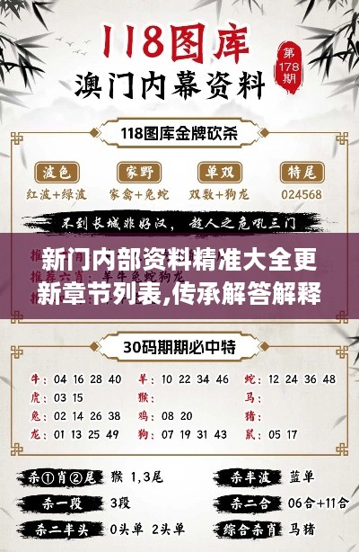 新门内部资料精准大全，《新门内部资料精准大全》综合解析与合法使用指南