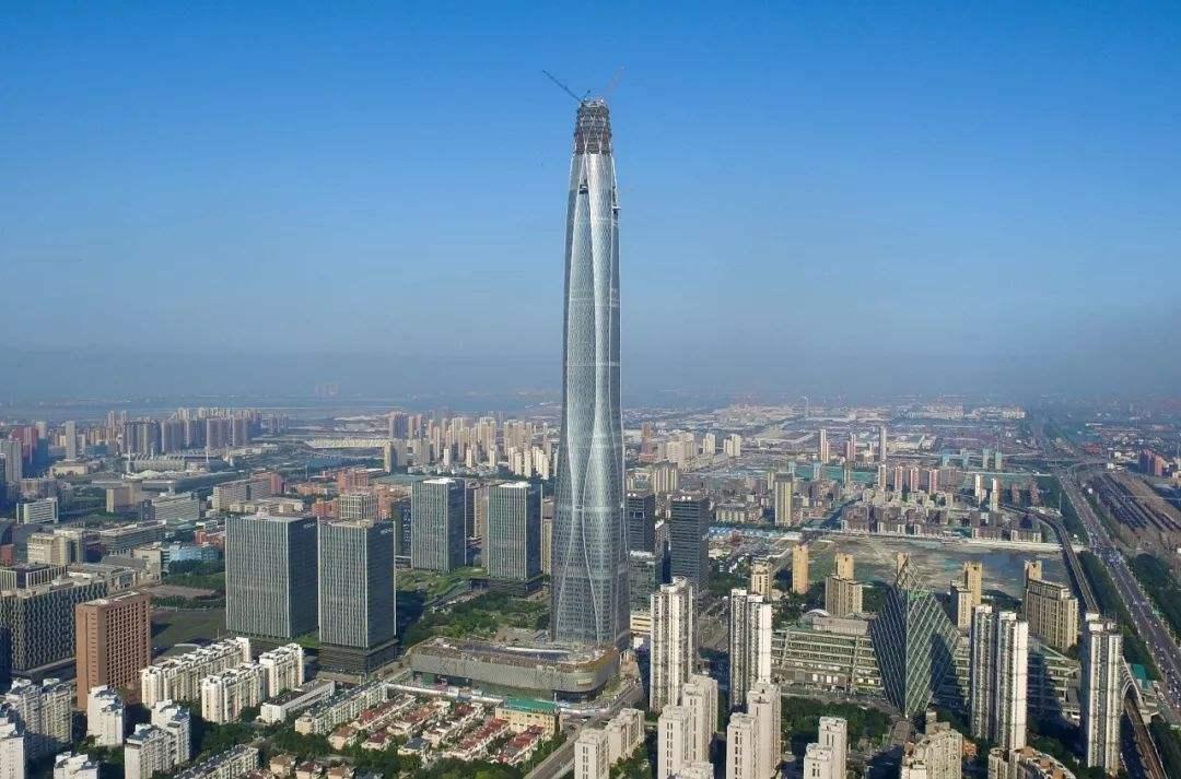 航拍大武汉最新高楼，武汉高空全景，航拍大武汉最新地标建筑群