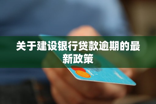 建设银行最新贷款，建设银行贷款政策解读：全方位了解贷款类型、条件、利率及流程